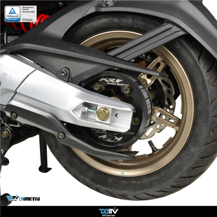 德国 DIMOTIV KYMCO 光阳 KRV 180 后轮传动皮带饰盖防尘护盖 DMV