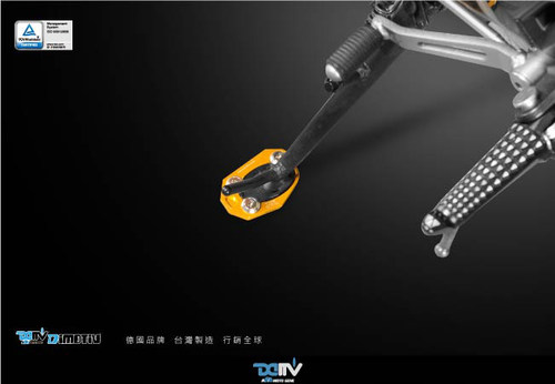 DMV 适用KAWASAKI 川崎 Z800 ER 6N ER 4F ER 6F侧驻车边撑加大座