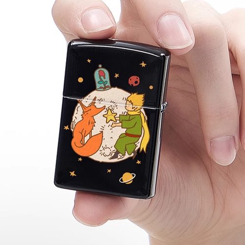 态生活ins轻奢风小王子煤油打火机复古耐用送男友高颜值生日礼物
