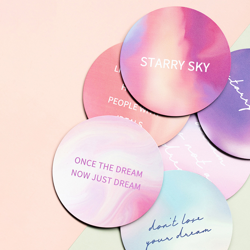 北欧风可定制LOGO款不锈钢杯垫