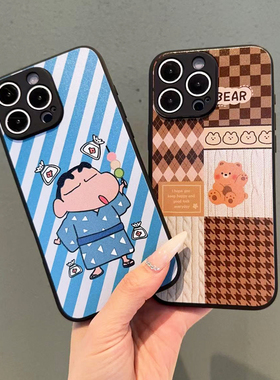 简优彩绘适用华为NOVA15手机壳荣耀300卡通软壳新款Pura 70男女mate 70全包保护壳