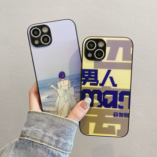 蓝光磨砂适用步步高X200pro卡通手机壳y500PRO炫彩亚克力y3保护壳