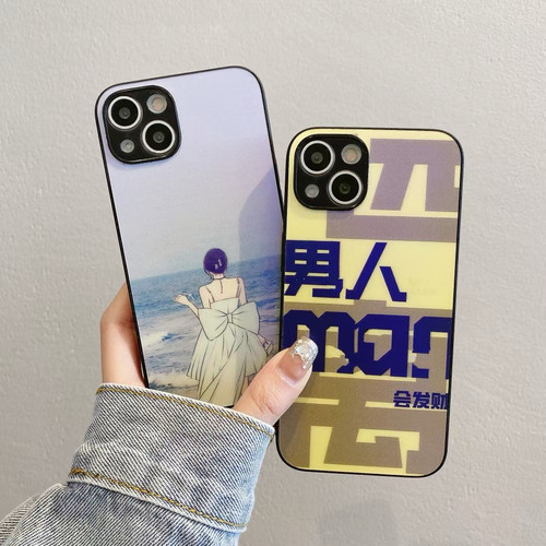 蓝光磨砂适用步步高X200pro卡通手机壳y500PRO炫彩亚克力y3保护壳