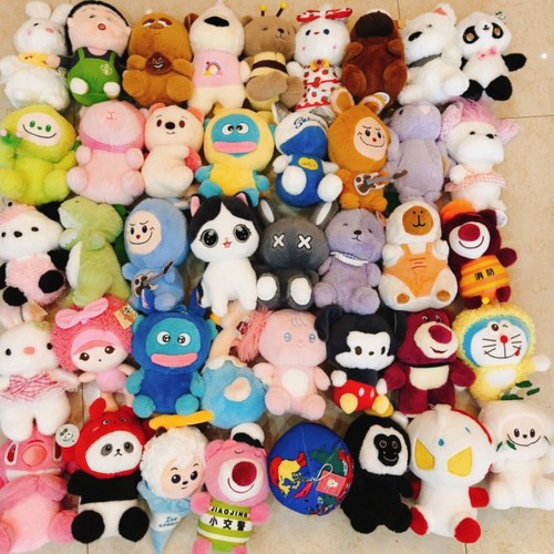 抛洒8寸抓机娃娃印logo定制小狗