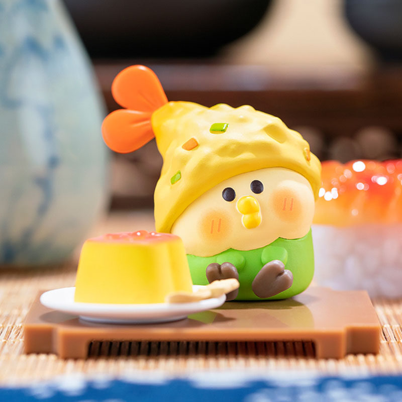 正版小鹦鹉bebe便当系列盲盒公仔微盒食物潮玩模型玩具摆件礼物