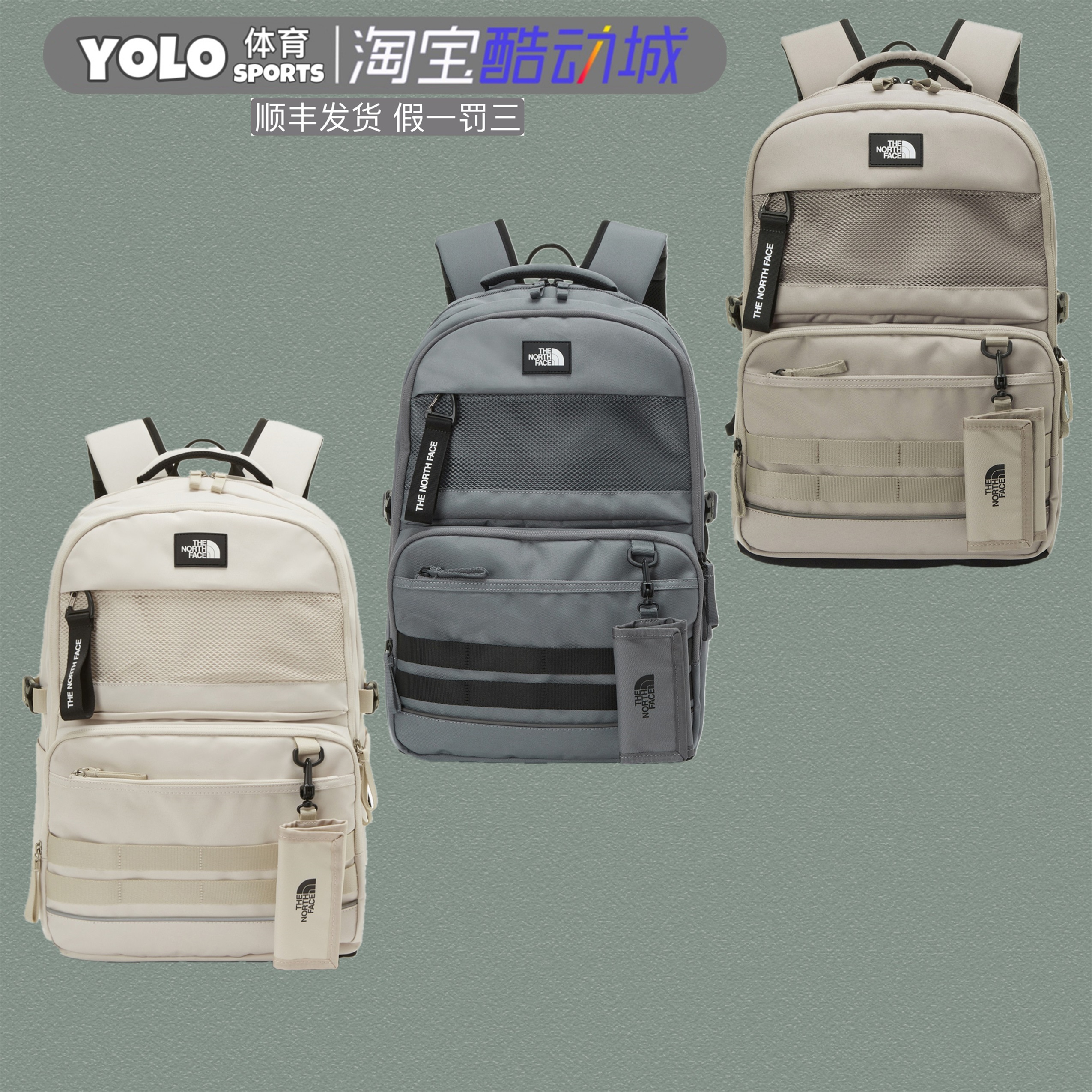 THENORTHFACE北面白标大容量30L多功能书包户外登山双肩背包NM2DP-封面