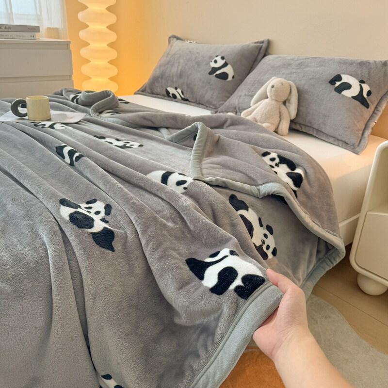 加厚牛奶绒毛毯盖毯双面绒毯子珊瑚绒床单单件学生单人宿舍午睡毯,床上用品,床单,淘宝优惠券,粉丝福利购,淘宝优惠卷