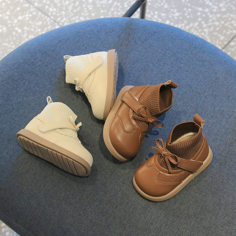 女宝宝公主鞋冬季加绒时尚韩版女童小皮鞋软底加厚保暖防滑学步鞋,童鞋/婴儿鞋/亲子鞋,婴儿步前鞋/袜鞋,淘宝优惠券,粉丝福利购,淘宝优惠卷