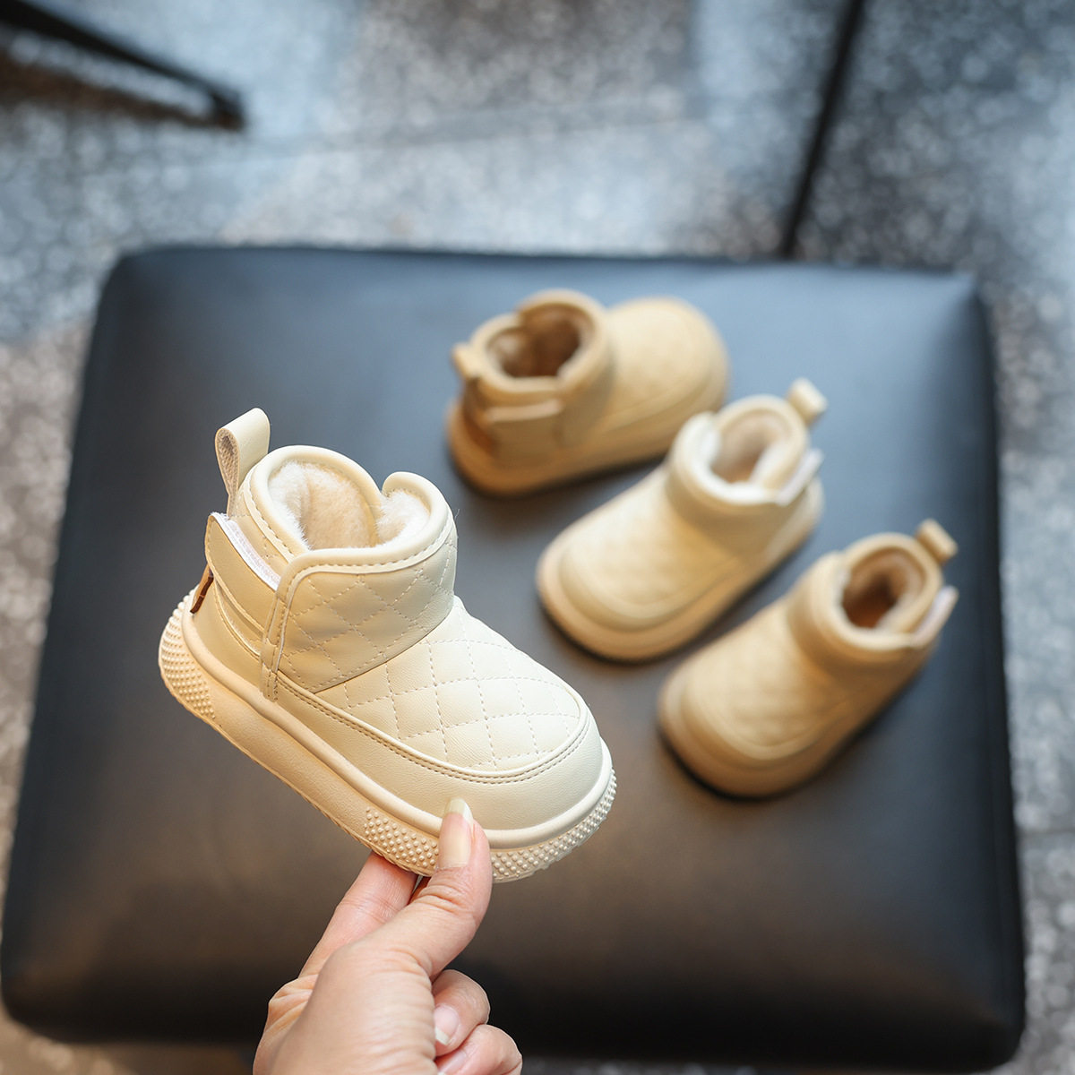 婴儿棉鞋冬季防水防滑宝宝雪地靴加绒鞋软底男宝学步鞋小童鞋子女,童鞋/婴儿鞋/亲子鞋,婴儿步前鞋/袜鞋,淘宝优惠券,粉丝福利购,淘宝优惠卷