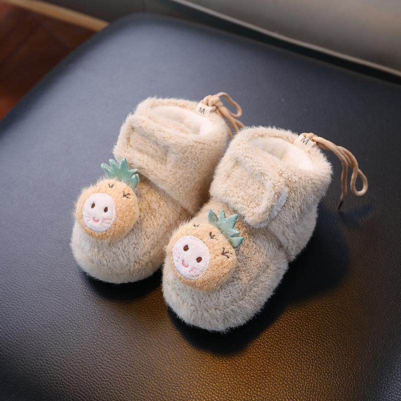 婴儿秋冬棉靴宝宝软底学步鞋防掉防滑卡通水果魔术贴保暖幼儿鞋子,童鞋/婴儿鞋/亲子鞋,婴儿步前鞋/袜鞋,淘宝优惠券,粉丝福利购,淘宝优惠卷