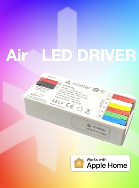 JINK适用苹果RGBCW灯带控制器调光驱动240W Matter over Thread