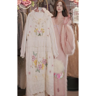 1129直播269高端双12抢先购刺绣裙80 120