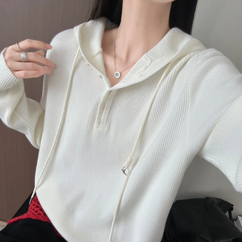 卫衣小个子慵懒毛衣内搭上衣