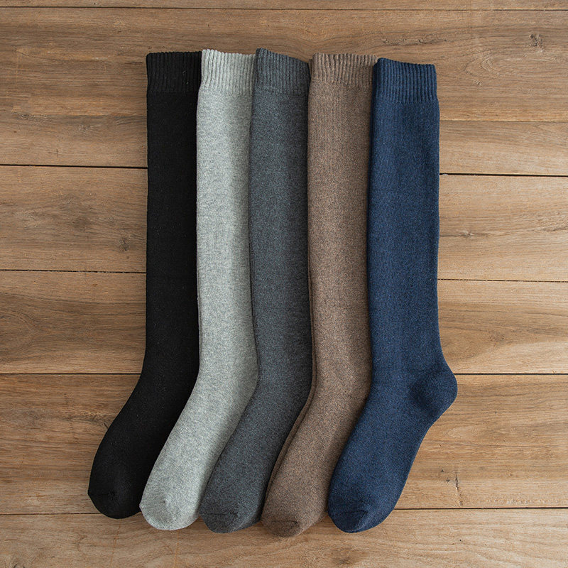 长筒袜男秋冬加厚加绒保暖及膝小腿袜冬天纯棉中老年松口高筒袜子,女士内衣/男士内衣/家居服,长筒袜,淘宝优惠券,粉丝福利购,淘宝优惠卷