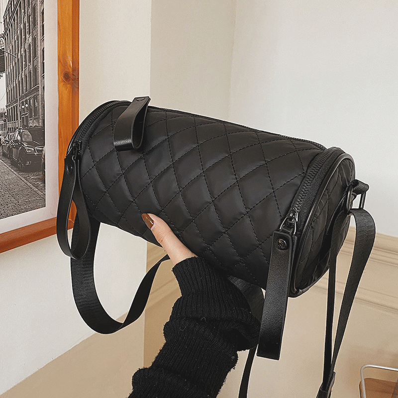 今年流行包包2021新款暗黑菱格