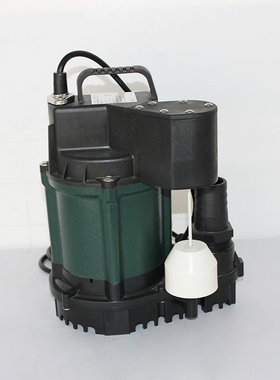 美国ZOELLER卓勒U88雨水泵自带垂直浮球开关污水泵地下室雨水泵