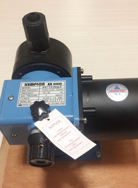 韩国KEMPLON千世AX1-32-FTC-Z计量泵水泵机械隔膜式18L/H加药泵