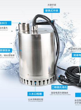 grundfos格兰富水泵UNILIFT AP12.40.04.A1潜水泵排污泵雨水泵