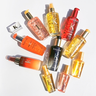 喷雾100ml 中小样白茶玫瑰奥丽50ml 卡诗护发精油 黑钻鱼子酱金油