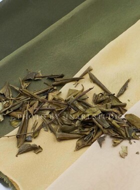 稻荷Inari 冬绿 冻绿 贵州绿色系天然植物染料 草木染材 手工DIY