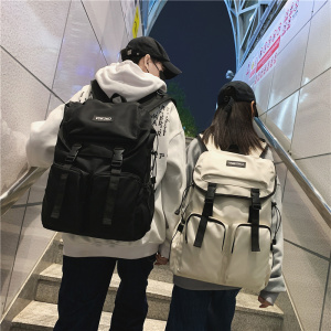 背包女2023新款旅游双肩包大容量旅行男士短途轻便大学生登山书包