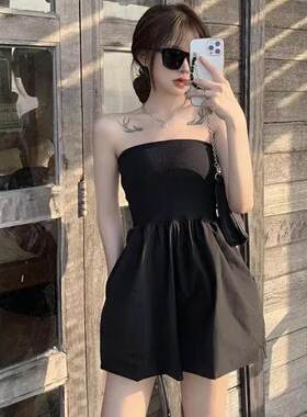 150抹胸连体衣女145小个子