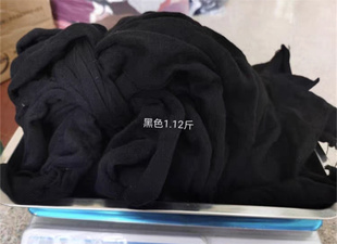 厂家加工羊绒衫余线机织男女开衫儿童手工编织毛线围巾帽子小零线