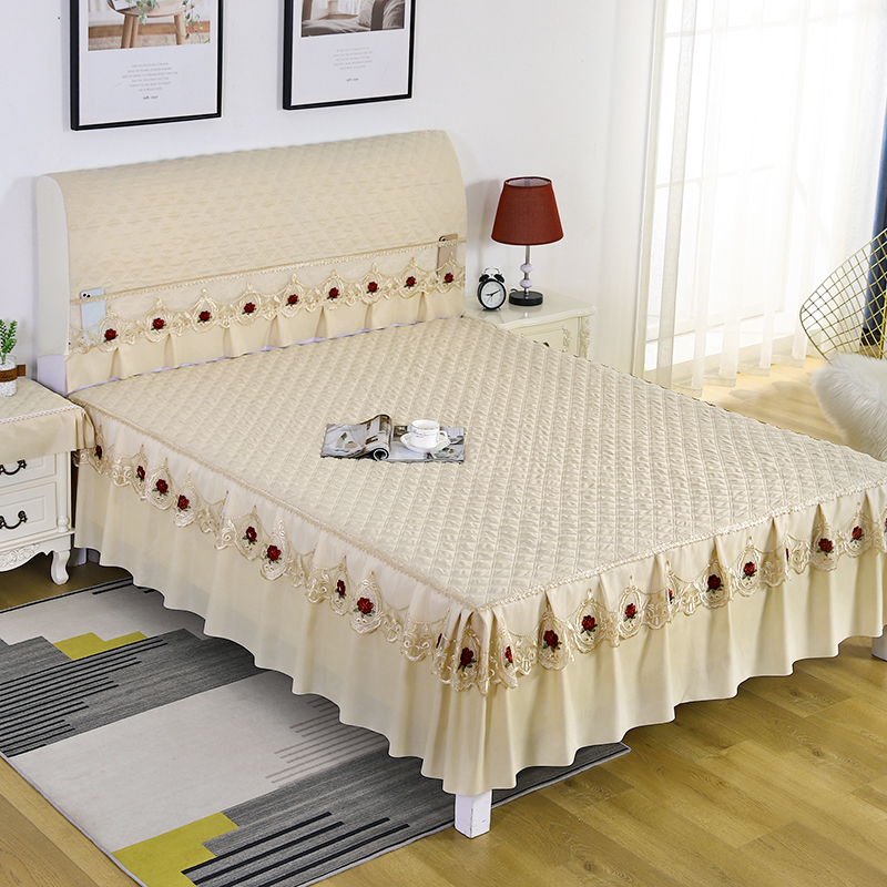 清仓特价全包床头套罩床头罩床裙套装软包床靠背罩床裙床罩