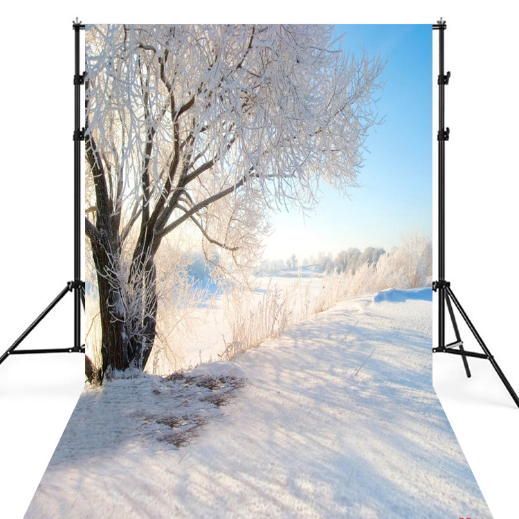 3D立体背景布直播背景布婚纱背景布网红背景布拍照摄影背景布雪景
