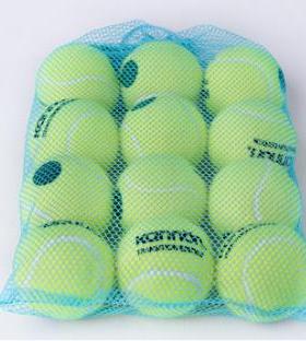 kannon康龙网球儿童训练橙球冠群青少年低弹橙色网球训练专用网球