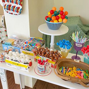 韩国复古HBD小熊小兔小花爱心笑脸蜡烛合集 饰 奶油蛋糕生日派对装