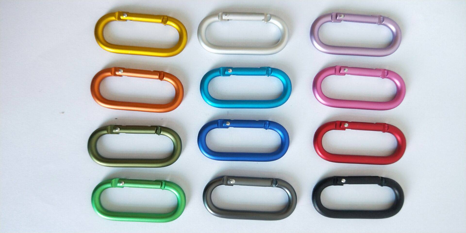 全彩 椭圆型跑道登山扣蛋形钥匙扣挂扣包包扣快挂链条扣,服饰配件/皮带/帽子/围巾,钥匙扣,淘宝优惠券,粉丝福利购,淘宝优惠卷