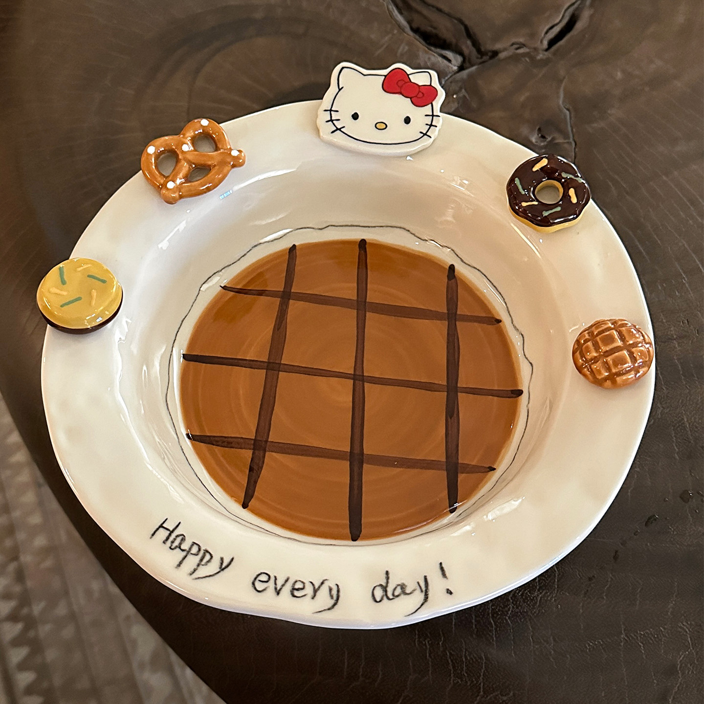 拾器集超萌可爱卡通浅汤盘子