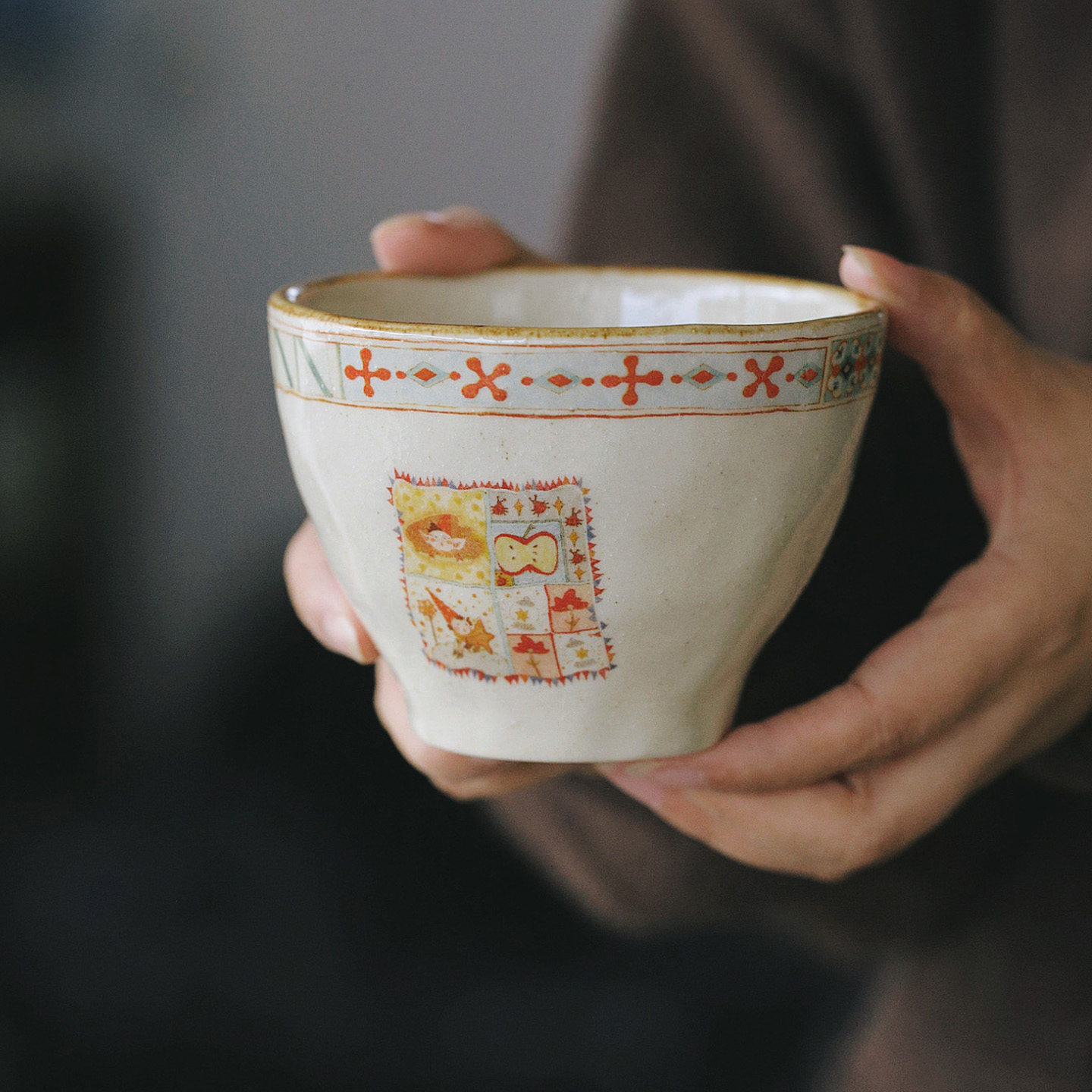 拾器集碗原创高级感欧式复古