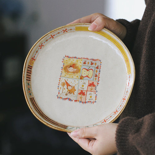 拾器集盘子异形不规则西餐盘