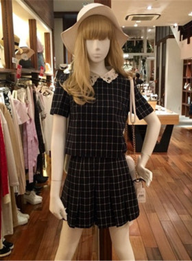 TORTE来麦田吧日系女装 时装款连体 连衣裙 套装 上衣+短裤 5-8