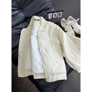 cleanfit飞行夹克棉服男冬季夹棉加厚棒球服外套美式高街短款棉衣