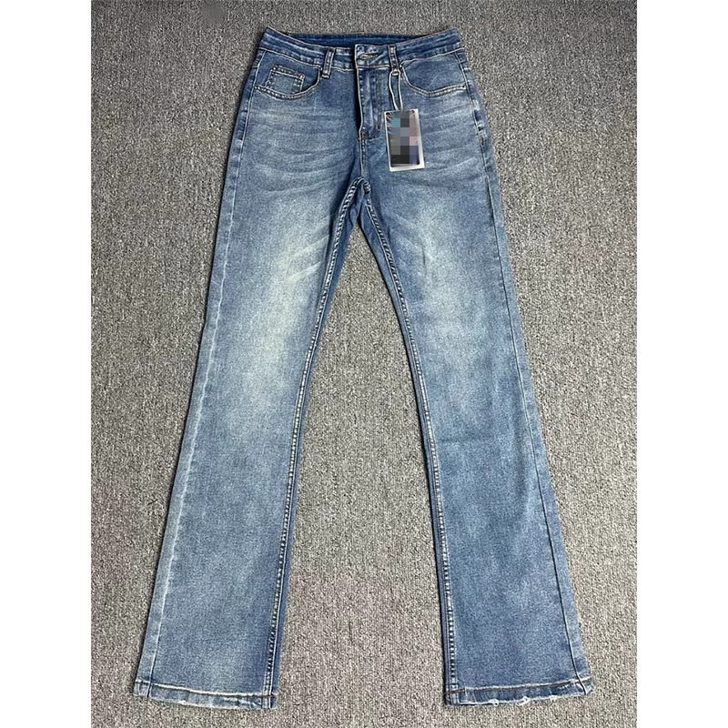 cleanfit水洗浅蓝色牛仔裤男款