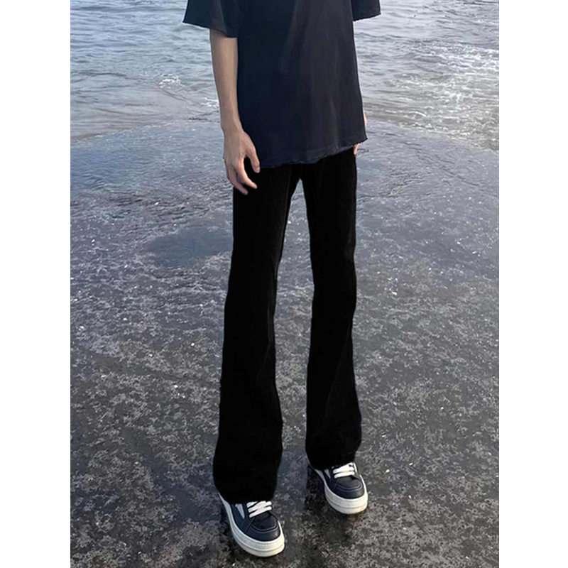 cleanfit裤子高个子窄版修身直筒