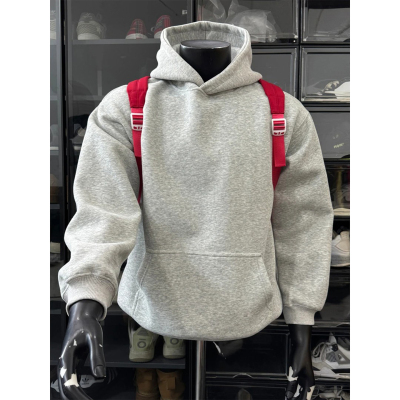 美式重磅连帽卫衣男款春秋
