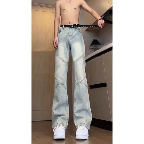 高个子加长皮带款裤子高街vibe