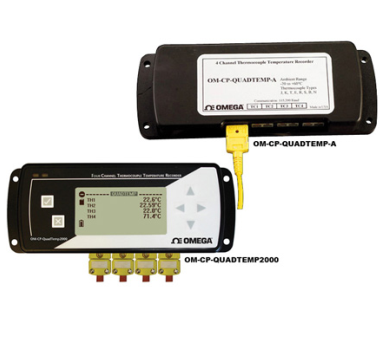 美国OMEGA原装进口 OM-CP-QUADTEMP-A_A-CERT 温度数据记录器