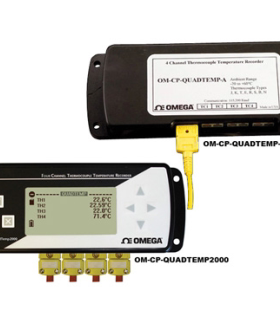 美国OMEGA原装进口 OM-CP-QUADTEMP-A_A-CERT 温度数据记录器