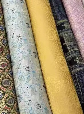 【53-76元】刀口布边角料大布头新宋香锦云碎布料纱微瑕批发清仓