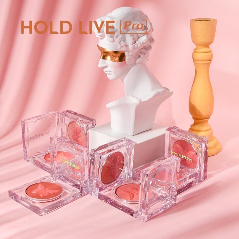 【两个包邮】氛围感美女！HOLD LIVE炫舞云彩双色腮红 可做眼影