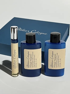 欧珑赤霞橘光香水身体乳沐浴露