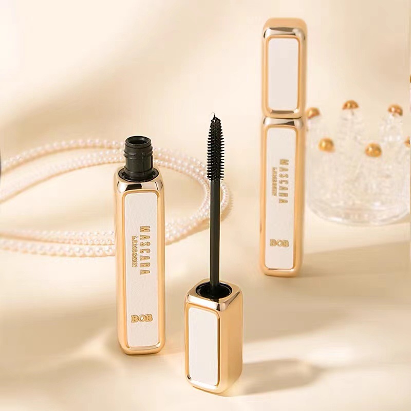 BOB正品小羊皮睫毛膏防水不晕染加长加密超长卷翘纤长自然纤细刷