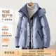 IHIMI海谧防水爆款 户外女士高端羽绒服女2025冬季 加厚保暖短外套