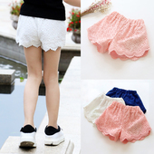 儿童夏装 5分裤 纯棉百搭韩版 打底裤 童装 休闲薄款 宝宝女童短裤 中裤