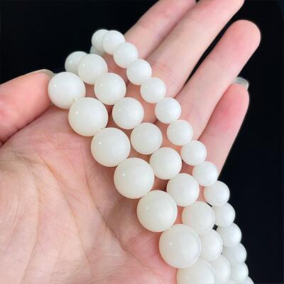 菩提根108颗散珠圆珠手工项链